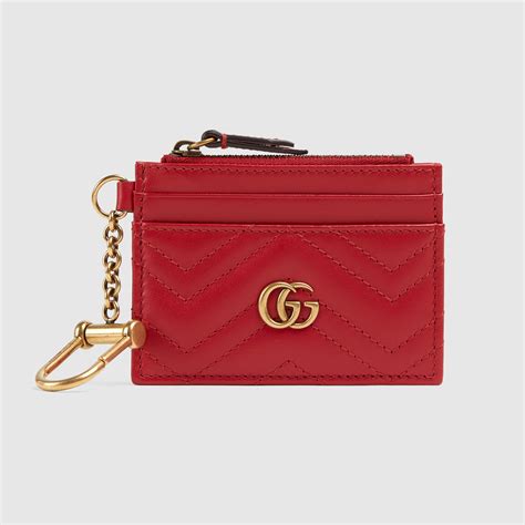 gucci keychain holder|gucci gg marmont keychain wallet.